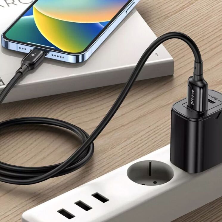 Кабель Proove Flex Metal USB to Type-C (3A, 1m) - White: фото 3 з 4