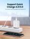 Кабель UGREEN US264 Type-C to Type-C (60W, 3A, 2m) - White (895944W). Фото 6 з 14