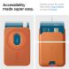 Кардхолдер Spigen Valentinus 3 Cards (MagFit) AFA11339 - Metallic Orange (982442O). Фото 12 из 14