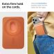 Кардхолдер Spigen Valentinus 3 Cards (MagFit) AFA11339 - Metallic Orange (982442O). Фото 13 из 14