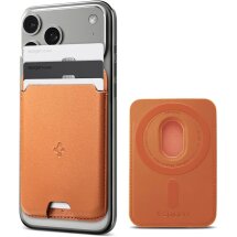 Кардхолдер Spigen Valentinus 3 Cards (MagFit) AFA11339 - Metallic Orange: фото 1 из 14