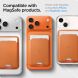 Кардхолдер Spigen Valentinus 3 Cards (MagFit) AFA11339 - Metallic Orange (982442O). Фото 9 из 14