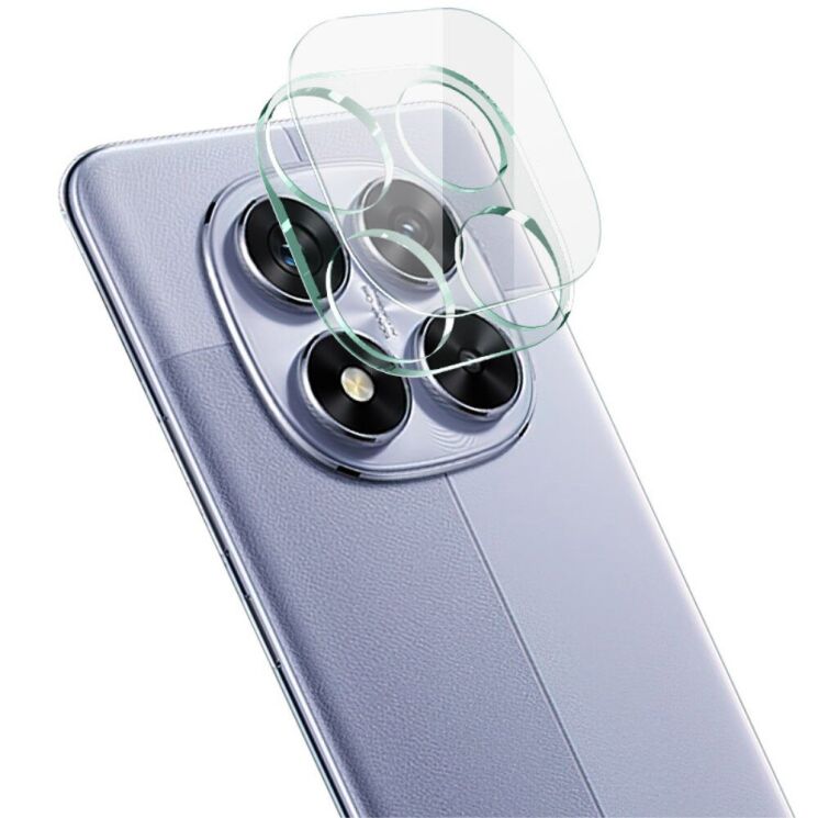 Защитное стекло на камеру IMAK Camera Lens Protector для Xiaomi Redmi Note 14 Pro 5G / Poco X7: фото 1 из 6