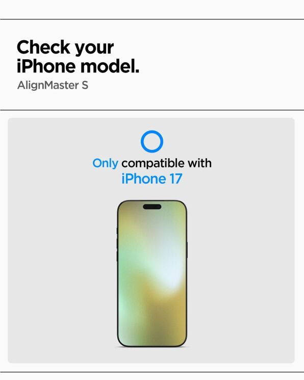 Комплект захисних стекол (3шт) Spigen Glas.tR AlignMaster S для iPhone 17 (AGL10484): фото 11 з 17