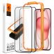 Комплект защитных стекол Spigen (SGP) GLAS.tR AlignMaster Black для Apple iPhone 15 Plus (AGL06886) - Black (339766B). Фото 1 из 9