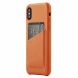 Шкіряний чохол MUJJO Full Leather Wallet для Apple iPhone XS - Tan (212175Z). Фото 1 з 7