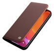 Кожаный чехол QIALINO Wallet Case для Apple iPhone 12 / iPhone 12 Pro - Brown (253548Z)