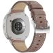 Шкіряний ремінець Deexe Genuine Leather для Samsung Galaxy Watch 8 (40/44mm) / 8 Classic - Coffee (384142F). Фото 1 з 5