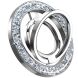 Магнитное кольцо-держатель Deexe Lumina Ring - Silver (982613S). Фото 1 из 6