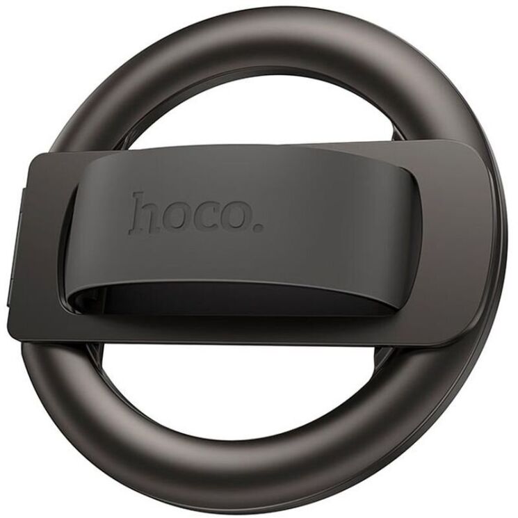 Магнитное кольцо-держатель Hoco GH10 - Metal Gray: фото 2 из 8