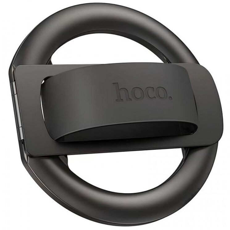 Магнитное кольцо-держатель Hoco GH10 - Metal Gray: фото 1 из 8