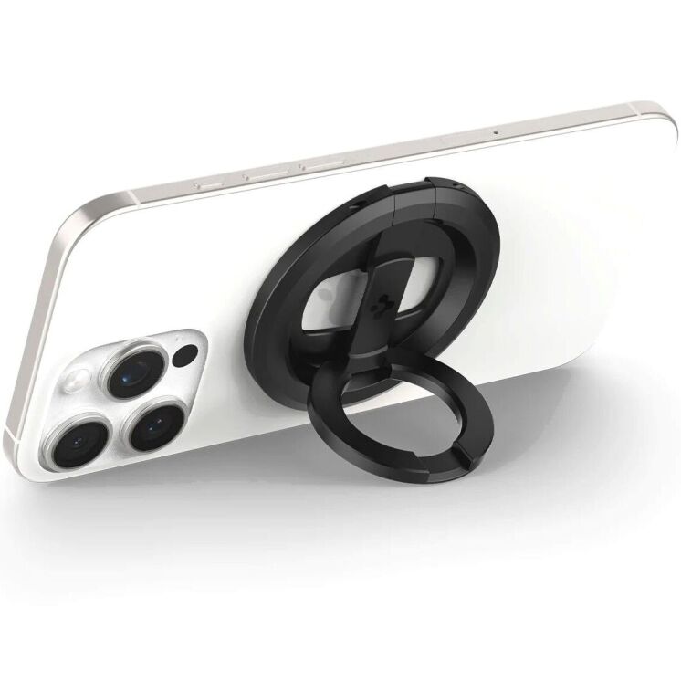 Магнітне кільце-тримач Spigen O-Mag Ring (AMP08822) - Black: фото 7 з 14