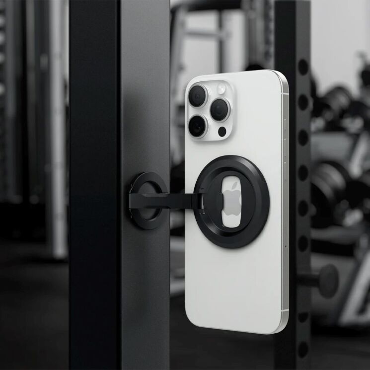 Магнітне кільце-тримач Spigen O-Mag Ring (AMP08822) - Black: фото 8 з 14