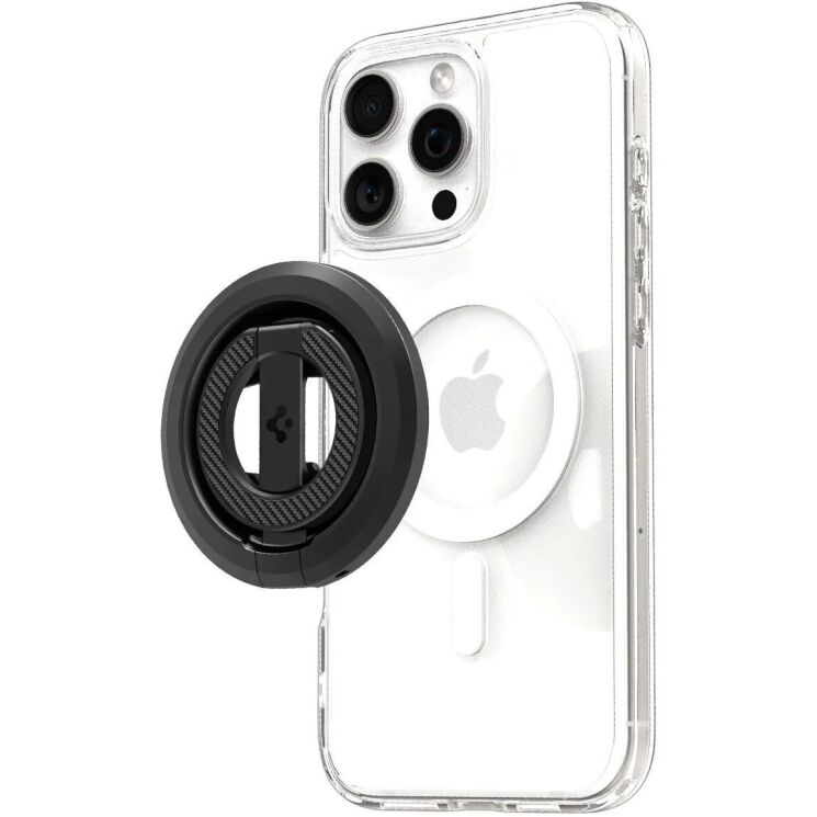 Магнітне кільце-тримач Spigen O-Mag Ring (AMP08822) - Black: фото 5 з 14