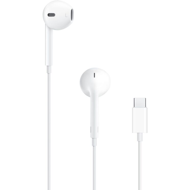 Оригинальная гарнитура Apple EarPods with Type-C (MYQY3ZM/A) - White: фото 1 из 6