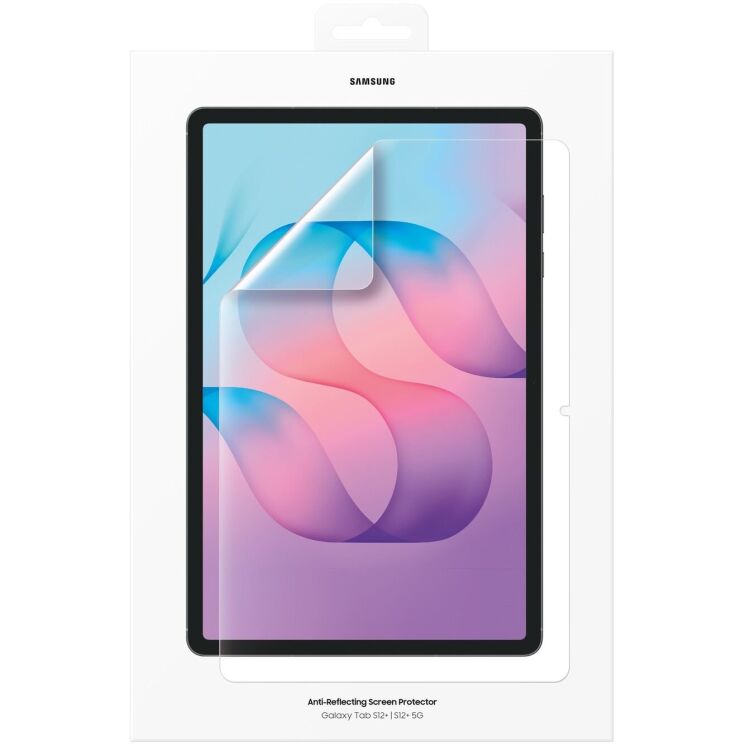 Оригинальная защитная пленка Anti-Reflecting Screen Protector для Samsung Galaxy Tab S12 Plus (EF-UX840CTEGWW) (436016) Оригинальная защитная пленка Anti-Reflecting Screen Protector для Samsung Galaxy Tab S12 Plus (EF-UX840CTEGWW): фото 1 из 5