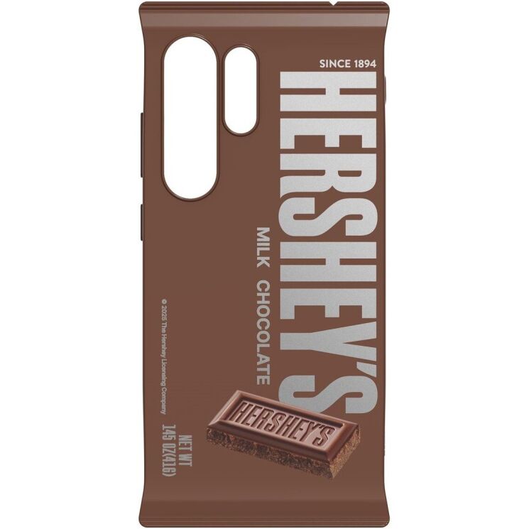 Оригинальный чехол Hershey's Milk Chocolate Snack Case для Samsung Galaxy S25 Ultra (S938) GP-FPS938SBBAW - Brown (379560Z) Оригинальный чехол Hershey's Milk Chocolate Snack Case для Samsung Galaxy S25 Ultra (S938) GP-FPS938SBBAW - Brown: фото 1 из 3