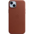 Оригінальний чохол Leather Case with MagSafe для Apple iPhone 14 Plus (MPPD3) - Umber (306714Z)