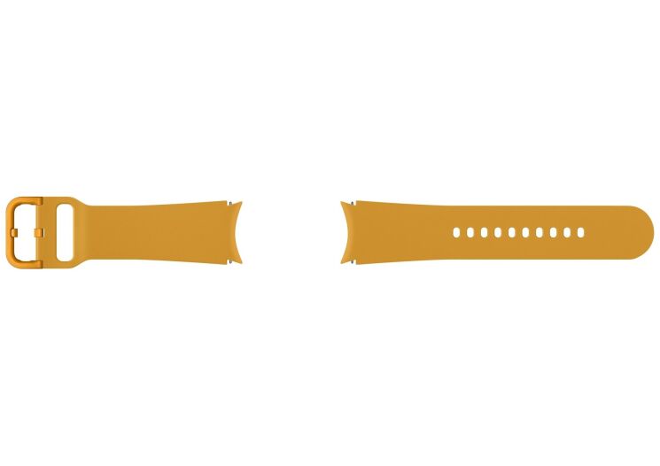 Оригінальний ремінець Sport Band (Size S/M) для Samsung Galaxy Watch 4 / 4 Classic / 5 / 5 Pro / 6 / 6 Classic / 7 / FE (ET-SFR86SYEGRU) Технічна упаковка - Dark Yellow (284651Y) Оригінальний ремінець Sport Band (Size S/M) для Samsung Galaxy Watch 4 / 4 Classic / 5 / 5 Pro / 6 / 6 Classic / 7 / FE (ET-SFR86SYEGRU) Технічна упаковка - Dark Yellow: фото 2 з 3