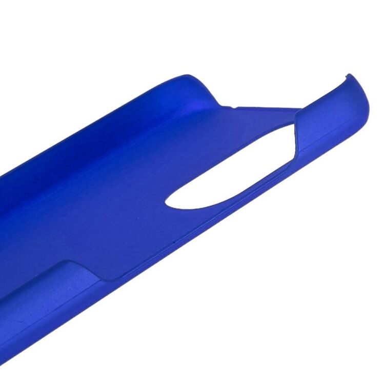 Пластиковый чехол Deexe Hard Shell для Motorola Moto G22 - Blue: фото 7 из 7