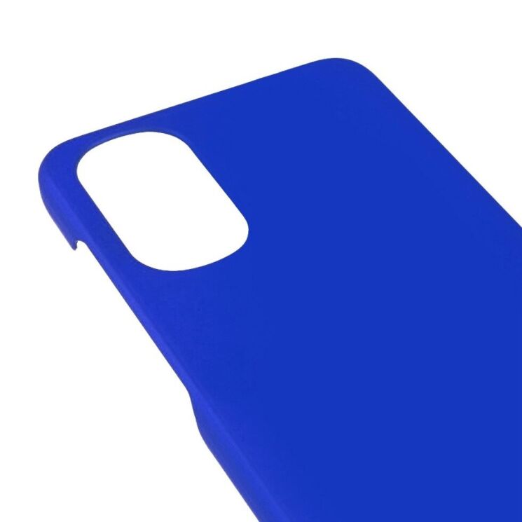 Пластиковый чехол Deexe Hard Shell для Motorola Moto G22 - Blue: фото 6 из 7