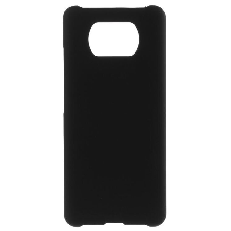 Пластиковый чехол Deexe Hard Shell для Xiaomi Poco X3 / Poco X3 Pro - Black: фото 1 из 7
