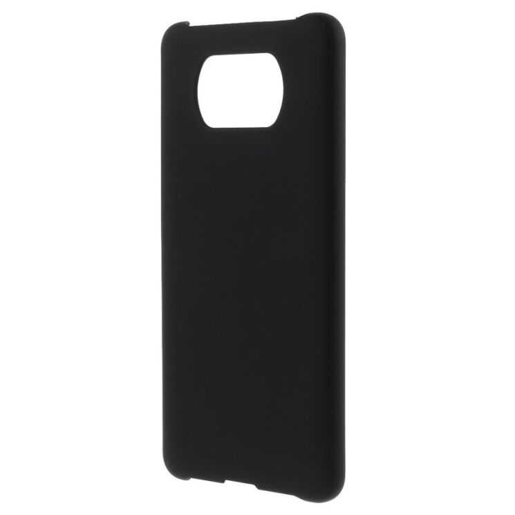 Пластиковый чехол Deexe Hard Shell для Xiaomi Poco X3 / Poco X3 Pro - Black: фото 2 из 7
