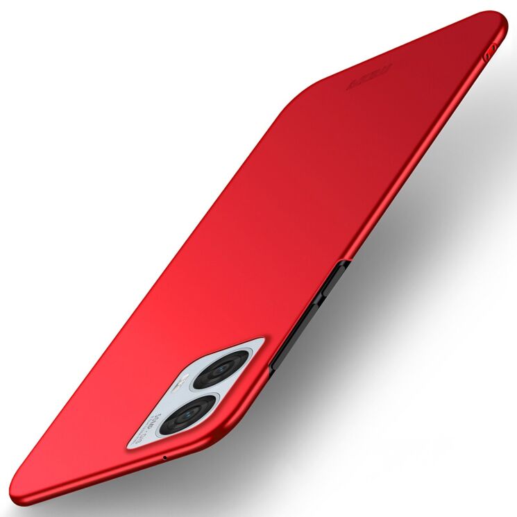 Пластиковый чехол MOFI Slim Shield для Motorola Edge 50 Fusion - Red: фото 1 из 9