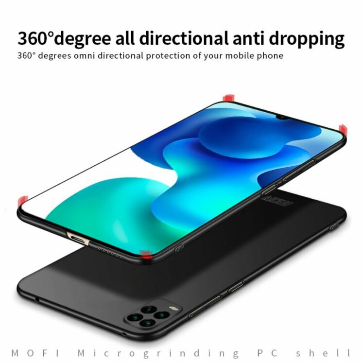 Пластиковый чехол MOFI Slim Shield для Xiaomi Mi 10 Lite - Rose Gold: фото 8 из 11