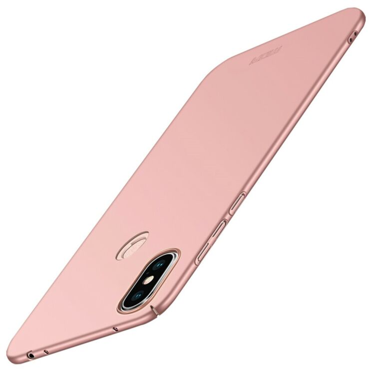 Пластиковый чехол MOFI Slim Shield для Xiaomi Redmi Note 6 / Note 6 Pro - Rose Gold: фото 1 из 9