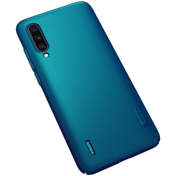 Пластиковий чохол NILLKIN Frosted Shield для Xiaomi Mi CC9 / Mi 9 Lite - Blue: фото 3 з 15