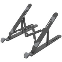 Подставка для ноутбука ORICO Portable Laptop Stand - Black: фото 1 из 12