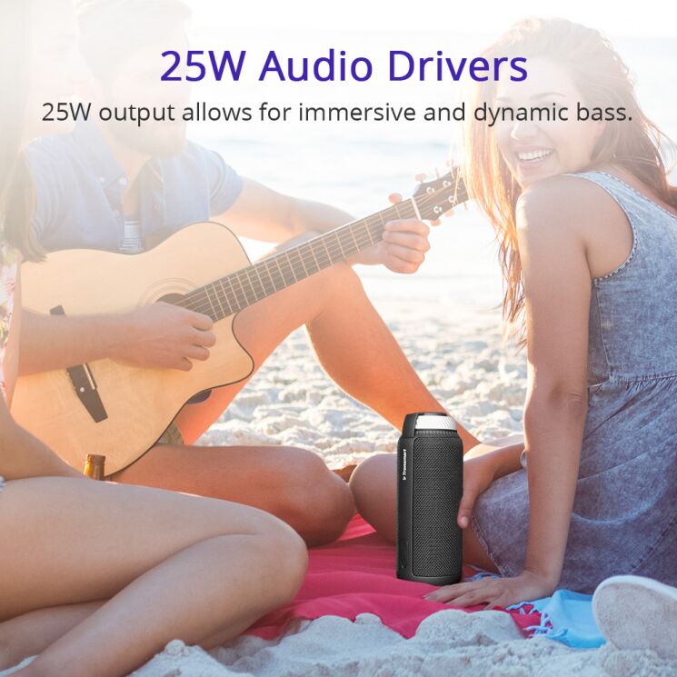 Портативная акустика TRONSMART Element T6 Portable Bluetooth Speaker - Black: фото 10 из 16