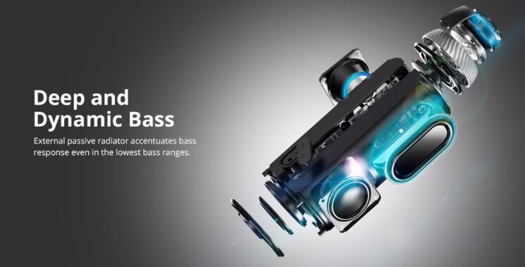 Портативная акустика TRONSMART Element T6 Portable Bluetooth Speaker - Black: фото 9 из 16