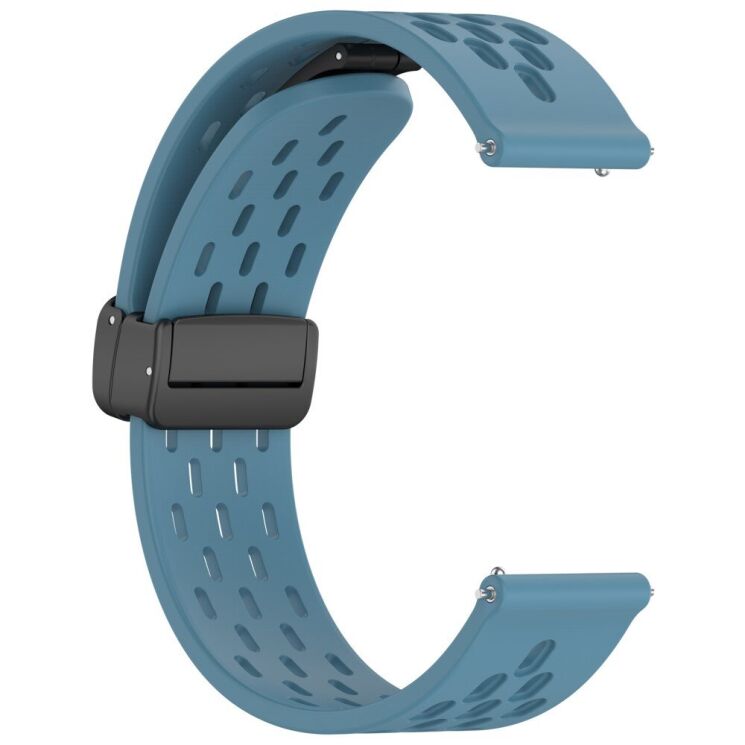 Ремінець Deexe Astra Strap для годинників з шириною кріплення 20мм - Blue: фото 3 з 11