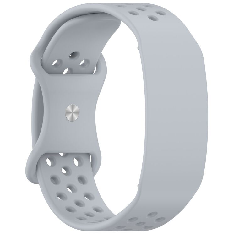 Ремінець Deexe Dot Style для Garmin CIRQA - Light Grey: фото 4 з 6