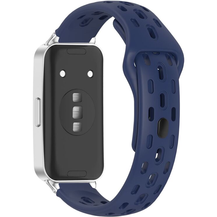 Ремешок Deexe Eclipse для Huawei Band 11 Pro / Band 11 - Midnight Blue (410607DB) Ремешок Deexe Eclipse для Huawei Band 11 Pro / Band 11 - Midnight Blue: фото 1 из 9