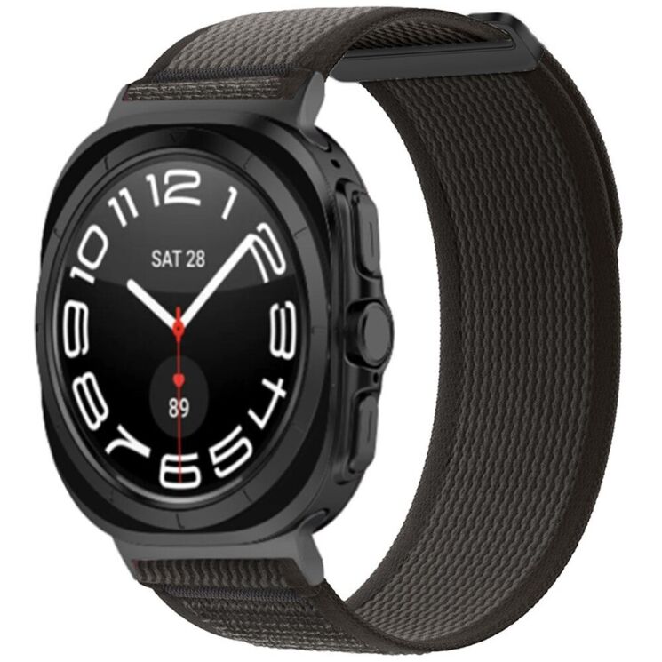 Ремешок Deexe Fastener Strap для Samsung Galaxy Watch Ultra (47mm) - Black: фото 3 из 3