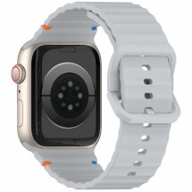 Ремінець Deexe Galaxy Strap для Apple Watch 42 (Series 10) / 41 / 40 / SE 40 / 38 - Grey: фото 1 з 7