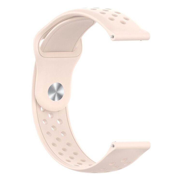 Ремешок Deexe Holes Strap для Samsung Galaxy Gear S3 - Light Pink: фото 3 из 4