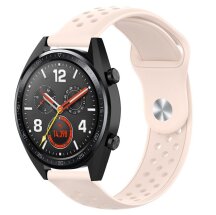 Ремешок Deexe Holes Strap для Samsung Galaxy Gear S3 - Light Pink: фото 1 из 4