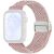 Ремешок Deexe Knitted Strap для Huawei Watch Fit 3 / Fit 4 / Fit 4 Pro - Light Pink: фото 1 из 7