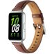 Ремінець Deexe Leather Strap для Samsung Galaxy Fit 3 - Brown (349016Z). Фото 1 з 4