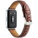 Ремінець Deexe Leather Strap для Samsung Galaxy Fit 3 - Brown (349016Z). Фото 2 з 4