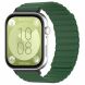 Ремінець Deexe Magnetic Band для Huawei Watch Fit 3 - Army Green (357110AG). Фото 2 з 3