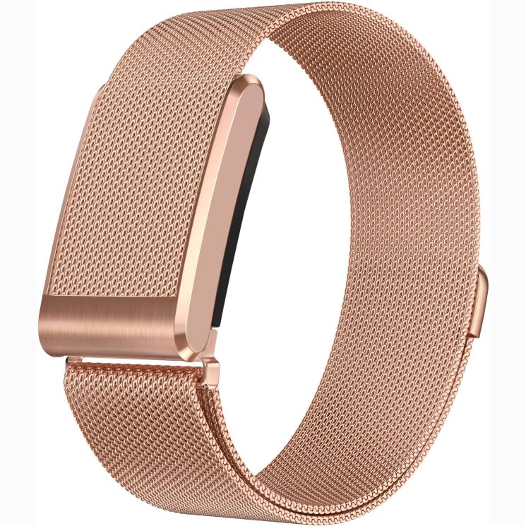 Ремінець Deexe Milanese Loop для WHOOP 5.0 - Rose Gold (403107RG) Ремінець Deexe Milanese Loop для WHOOP 5.0 - Rose Gold: фото 1 з 5