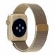 Ремешок Deexe Milanese Stainless Steel для Apple Watch 46 / 45 / 44 / SE 44 / 42 (Series 1-3) / Ultra / Ultra 2 - Gold (251313F). Фото 1 з 9