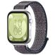 Ремінець Deexe Nylon Loop для Huawei Watch Fit 3 - Midnight Blue (357104MB). Фото 3 з 7