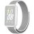 Ремешок Deexe Nylon Loop для Samsung Galaxy Fit 3 - Grey / White: фото 1 из 3