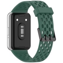 Ремешок Deexe Ocean Strap для Samsung Galaxy Fit 3 - Dark Green: фото 1 из 7